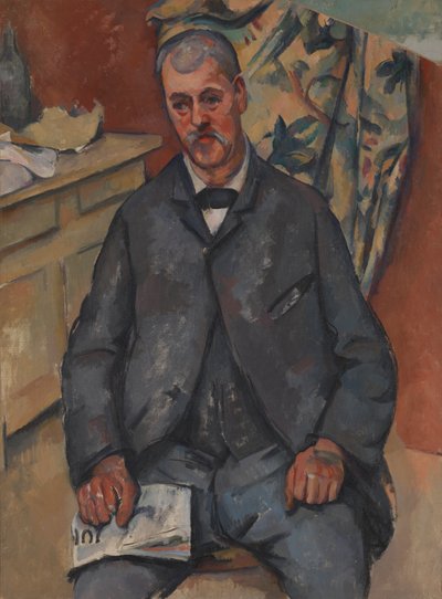 Homme assis - Paul Cézanne